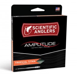 Шнур нахлыст.SCIENTIFIC ANGLERS Amplitude Tropical Titan WF F 8кл.(США)