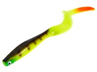 Твистер LUCKY JOHN Kubira Fire Tail 7'' 17,5см цв.PG30(Китай)