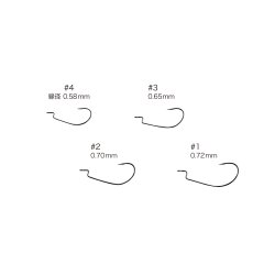 Крючки офсетные VARIVAS Hooking Master Limited Edition Light Class №3 9шт.(Япония)