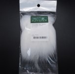 Мех песца FLYFISHER 4-6см цв.white(Россия)
