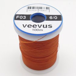 Нить монтажная VEEVUS 6/0 100м цв.F03(Дания)