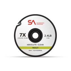 Поводковый материал SCIENTIFIC ANGLERS Absolute Trout 30м 3x(Япония)