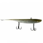 Зимний слаг JIG IT Whale Tail 110мм 24гр. цв.F12 Smoky shiner(Китай)