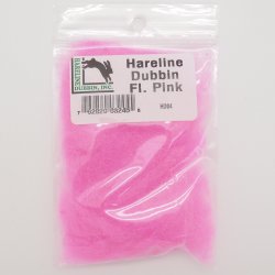Даббинг HARELINE из меха зайца цв.fluo pink(США)