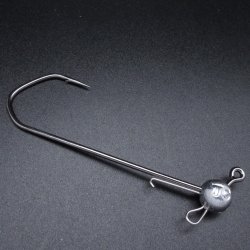 Джиг-головка крючок Barbarian с доп.петлей и фиксатором МБНФ №12/0 20гр. 3шт.(Россия, Тула)