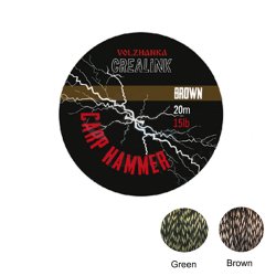 Поводочный материал VOLZHANKA CreaLink без оплетки 15lb 20м цв.green(Китай)