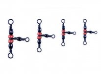 Вертлюг ВОЛЖАНКА Triple Swivel тройной №10х12 5шт.(Китай)