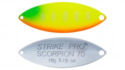 Блесна незацепл. STRIKE PRO Scorpion Double 70M 18гр. цв.A178S-CP(Тайвань)