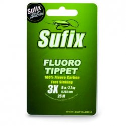 Леска SUFIX Fluoro Tippet 25м 0,245мм(Китай)