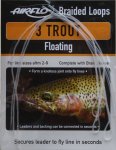 Соединительные петли для шнура AIRFLO Braided Loops BLTF5 Trout Float 5шт.(Великобритания)