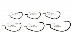Крючки офсетные VARIVAS Power Gritter №3/0 6шт.(Япония)