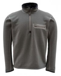 Пуловер SIMMS Montana TechWool Zip цв.dark gunmetal р-р XL(США)