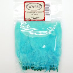 Перья марабу WAPSI Blood Quill цв.fluo blue(США)
