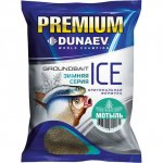 Прикормка DUNAEV зимняя Ice-Premium Мотыль 0,9кг(Россия)