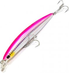 Воблер DAIWA Shoreline Shiner-Z Linker Hunter 130 F-HD цв.Lazer Pink Back 0740 0863(Япония)