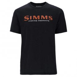 Футболка SIMMS Logo цв.jet black р-р L(Эль-Сальвадор)