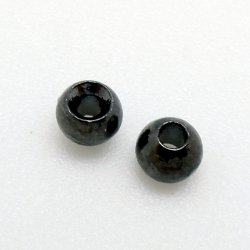 Головки латунь FLY-FISHING 3,8мм цв.черный никель 20шт.(Россия)