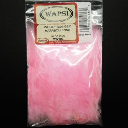 Перья марабу WAPSI Wooly Bugger цв.pink(США)