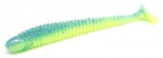 Виброхвост CF Vibro Worm 5'' 12см цв.40d кальмар 4шт.(Китай)