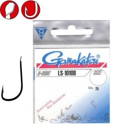 Крючки GAMAKATSU LS-1010 B №18 25шт.(Япония)