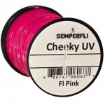 Люрекс SEMPERFLI плоский Cheeky UV 15м цв.pink(Великобритания)