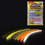 Приманка LUCKY JOHN Wiggler Worm 2,3'' 5,84см цв.MIX1 9шт.(Китай)