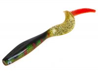 Твистер LUCKY JOHN Kubira Fire Tail 7'' 17,5см цв.PG27(Китай)