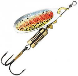 Блесна вращ. DAM Effzett Nature 3D Spinner 4гр. цв.rainbow trout 5130-104(Польша)