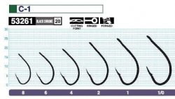 Крючки OWNER 53261 С-1 №2 4шт.(Япония)