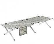 Кровать ТОНАР/NISUS 200*80см алюм.профиль 25х25мм T-N-BD80-200-DG(Россия)