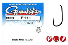 Крючки GAMAKATSU F111 N/L №8 13шт.(Япония)