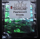 Пленка для крылышек HARELINE Pearlscent Sheets(США)