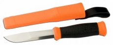 Нож MORA 2000 с ножнами stainless steel цв.оранжевый арт.12057/132211(Швеция)