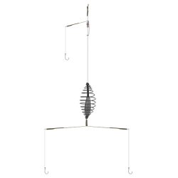 Оснастка донная кормушка 45гр. крючок 3шт. №4(Россия)