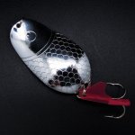 Блесна кол. SPINNEX Sima 24гр. цв.серебро(Польша)