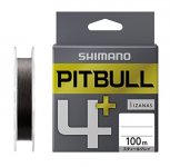 Шнур SHIMANO Pitbull 4+ PE цв.grey 100м р-р 0,15, 0,065мм(Япония)