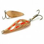 Блесна кол. MISTER CRO Атом 67 18гр. цв.C с точками(Россия)