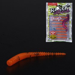 Приманка LUCKY JOHN King Leech 2'' 5,08см цв.036 9шт.(Китай)