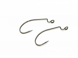 Крючки офсетные HITFISH Big Hole №8 7шт.(Филиппины)