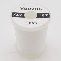 Нить монтажная VEEVUS 16/0 100м цв.A02(Дания)