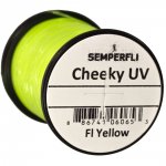 Люрекс SEMPERFLI плоский Cheeky UV 15м цв.yellow(Великобритания)
